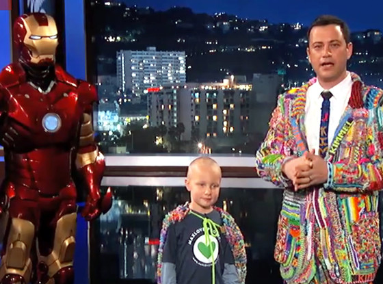 Jimmy Kimmel, Iron Man, Max Jimmy Kimmel, Iron Man, Max